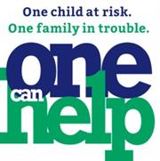 one child at risk one family in trouble. one can help