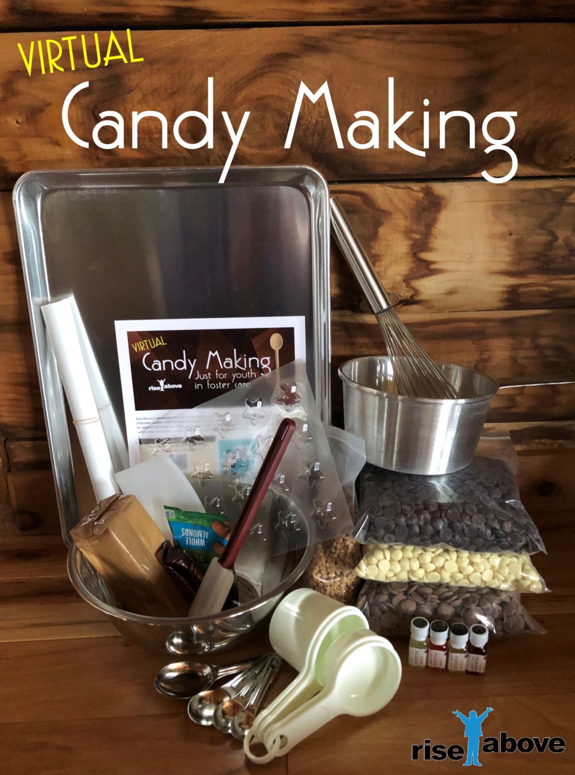 Virtual Candy Making Class Rise Above Foundation