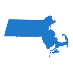 Massachusetts state shape image